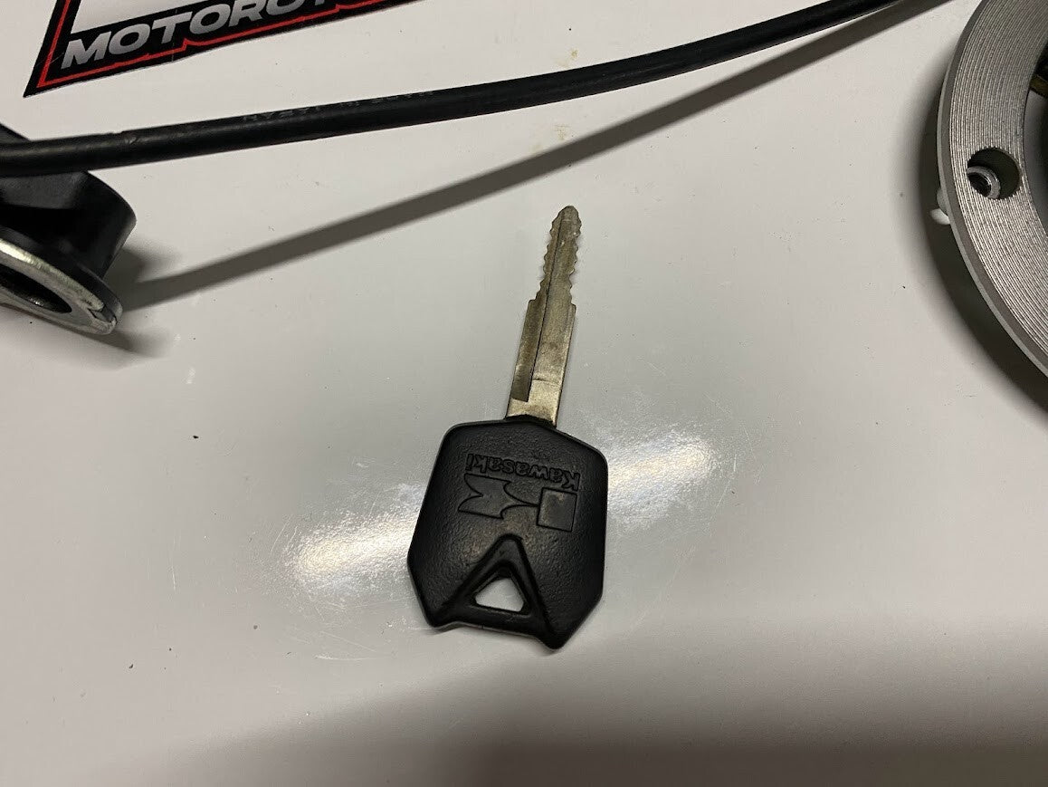 Seat Lock, Tank Lock and Key Kawasaki Ninja ZX-6R 2008