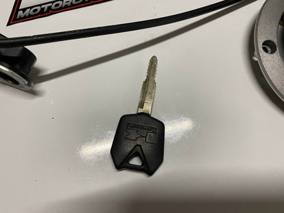Seat Lock, Tank Lock and Key Kawasaki Ninja ZX-6R 2008