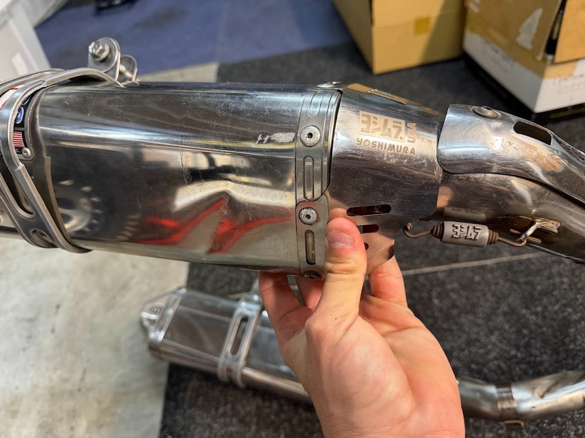 Yoshimura Dual Exhaust System Suzuki GSXR 1000 2007-2008
