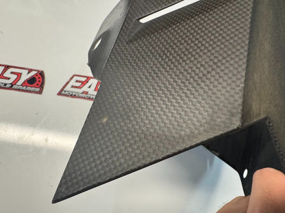 Yamaha YZF R1 2015-2025 Carbon Belly Pan Cover Plate Extender