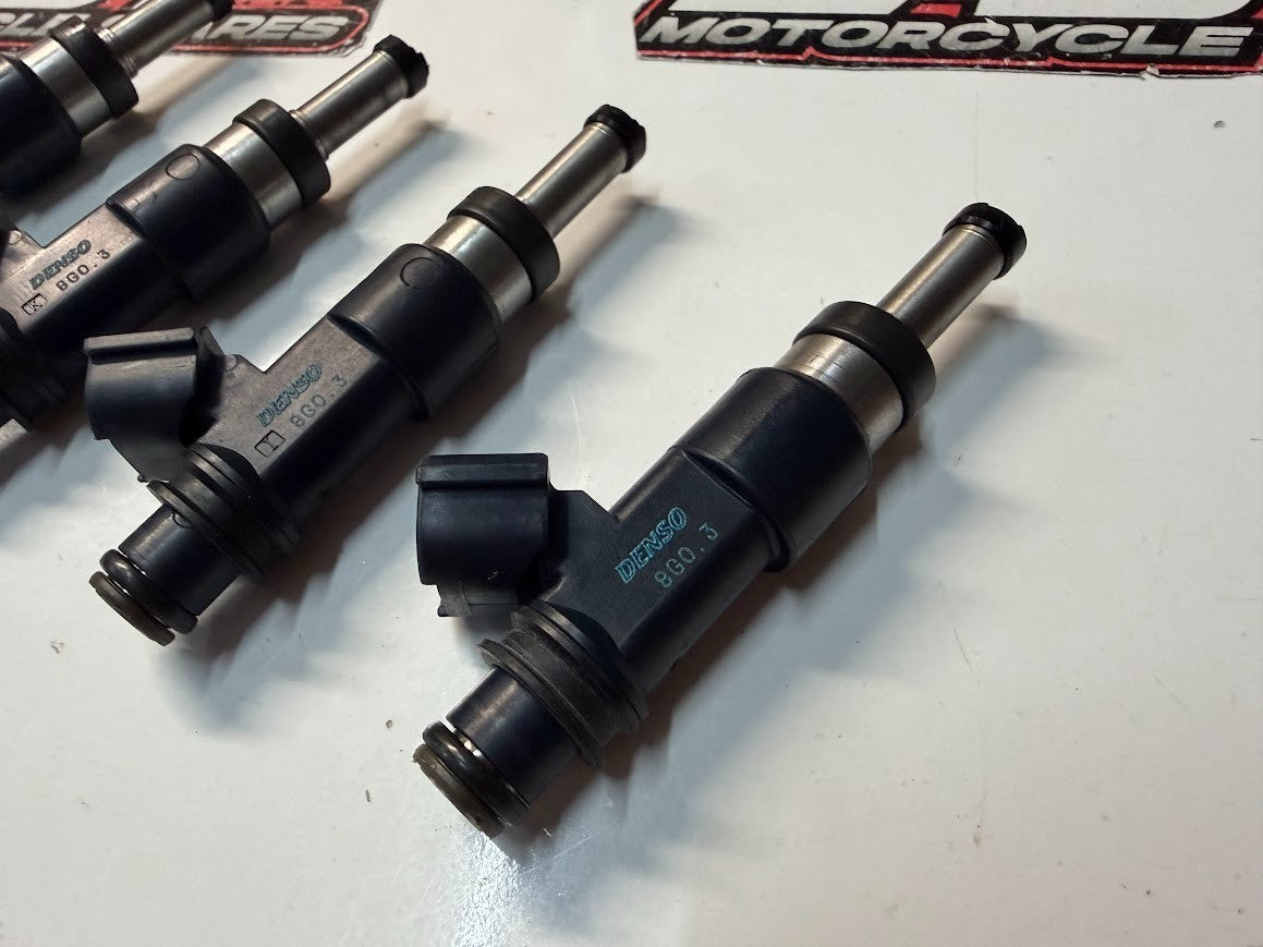 Fuel Injectors x4 Yamaha FZ1 S 2006-2014 OEM 5VY-13761-00