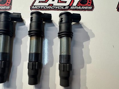 Suzuki GSXR 1000 2009-2016 Ignition Coils x4 OEM Genuine 33410-47H00