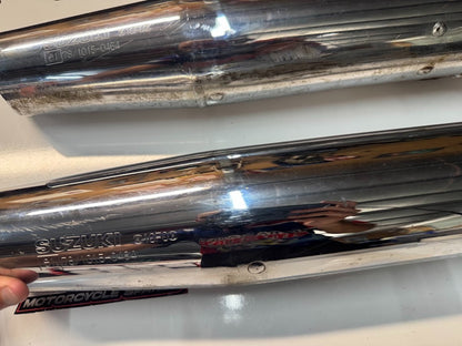 Suzuki VL 1500 Intruder 1998-2004 Mufflers Exhaust OEM Genuine 14340-10F30