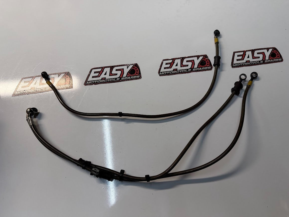Braided Brake Lines Suzuki GSXR 1000 2007-2008