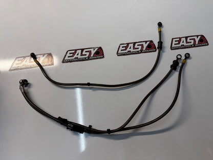 Braided Brake Lines Suzuki GSXR 1000 2007-2008