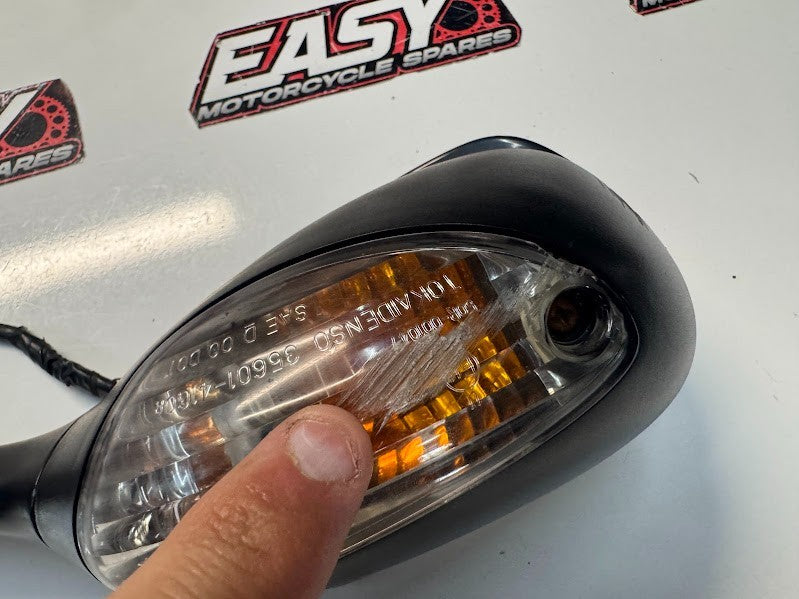 Suzuki GSXR 1000 2007-2008 RH Mirror OEM Genuine 56500-41G21