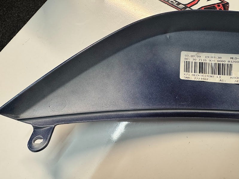 BMW F800 ST 2009 LH Rear Side Fairing Cowl OEM Genuine 46627678607