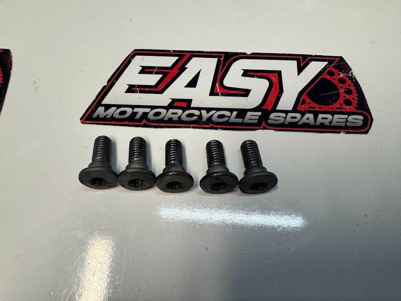 Yamaha YZF R1 2009-2014 Rear Brake Disc Rotor Bolts OEM Genuine 90149-08010