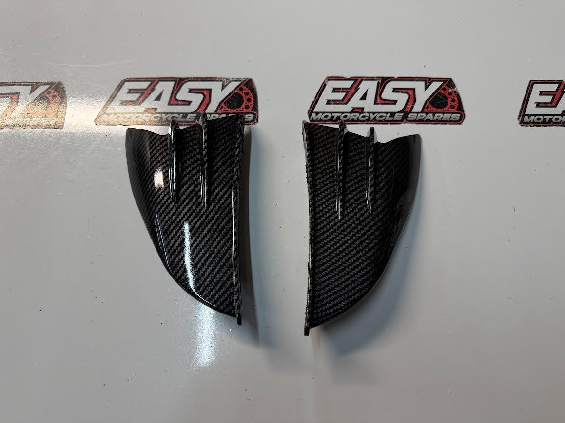 Carbon Style Fairing Winglets Suzuki GSXR 1000 2007-2008 Aftermarket