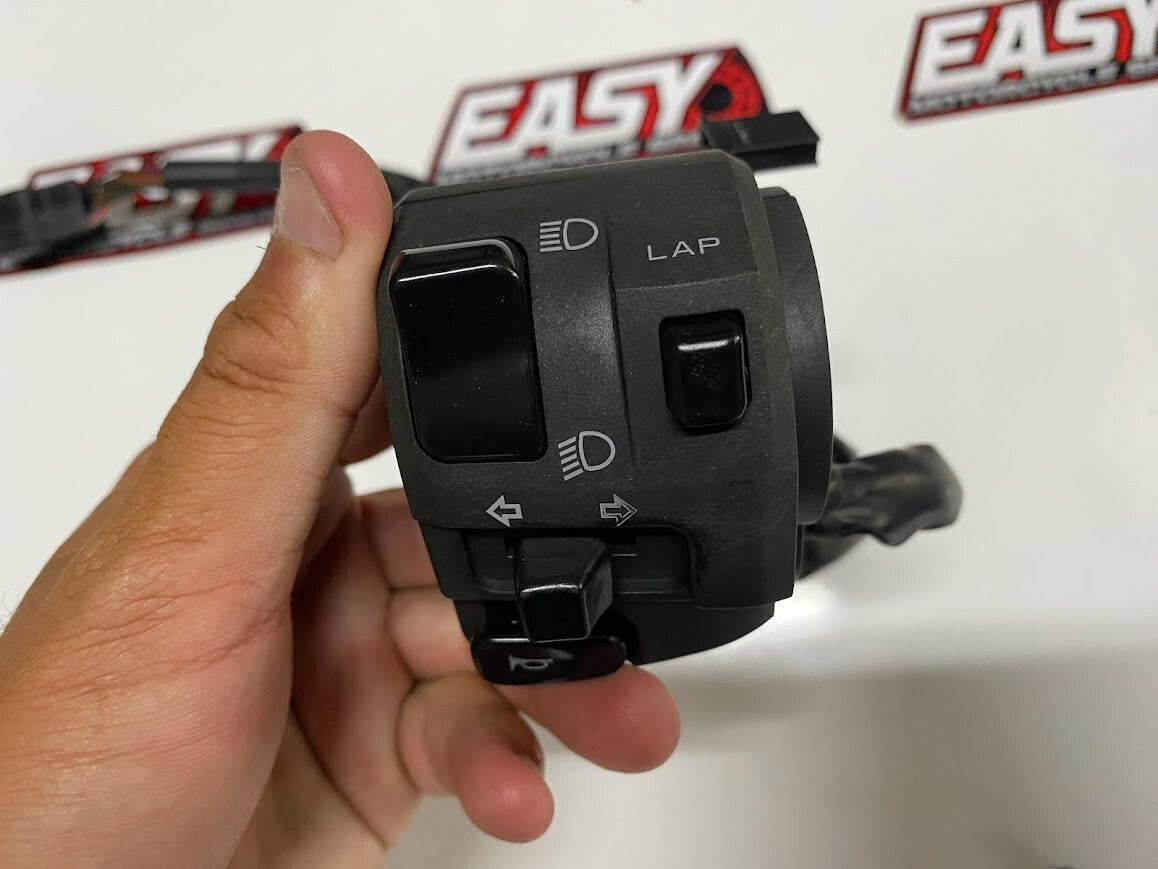 LH Switch Block Kawasaki Ninja ZX-6R 07-08 2008