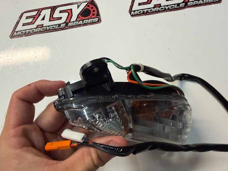 LH Front Blinker Indicator Honda CBR 1000 RR 2008-2016 OEM 33455-MFL-641