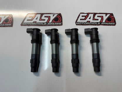 Ignition Coil Set x4 Suzuki GSF 1250 S Bandit 2010-2016 OEM 33410-47H00