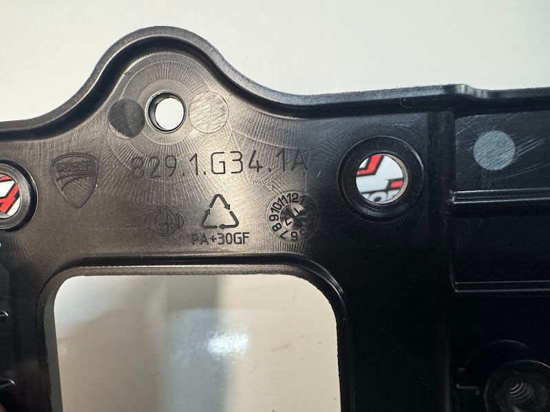 Ducati Monster 659 LAMS 2017-2021 ECU Holder Cover OEM Genuine 8291G341A