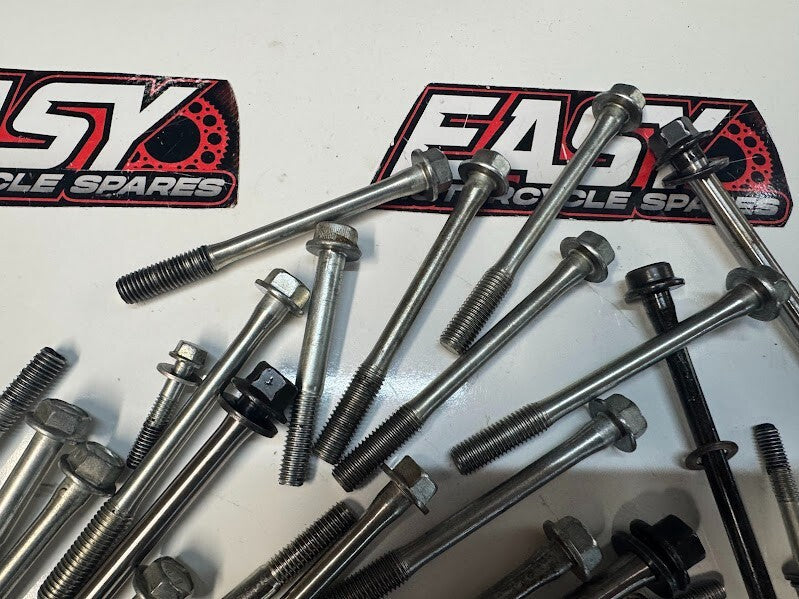 OEM Engine Assembly Bolts and Locators Suzuki GSXR 1000 07-08 2008