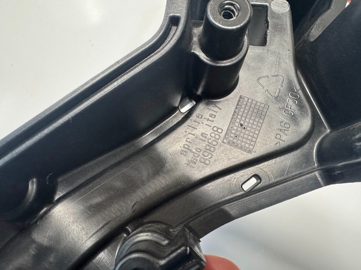 Aprilia RS4 125 4T 2011-2016 Front Fairing Stay Speedo Mount OEM Genuine 898687