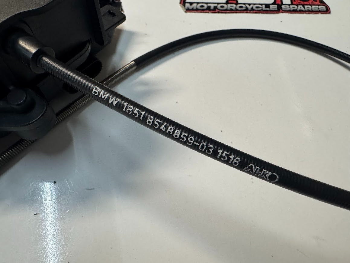 BMW S1000RR 2016 Exhaust Servo Unit Flap & Cable OEM Genuine K46 18518540838
