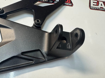 Yamaha YZF R1 2015-2025 LH Riders Peg Bracket Rear Set OEM Genuine 2CR-27442-00
