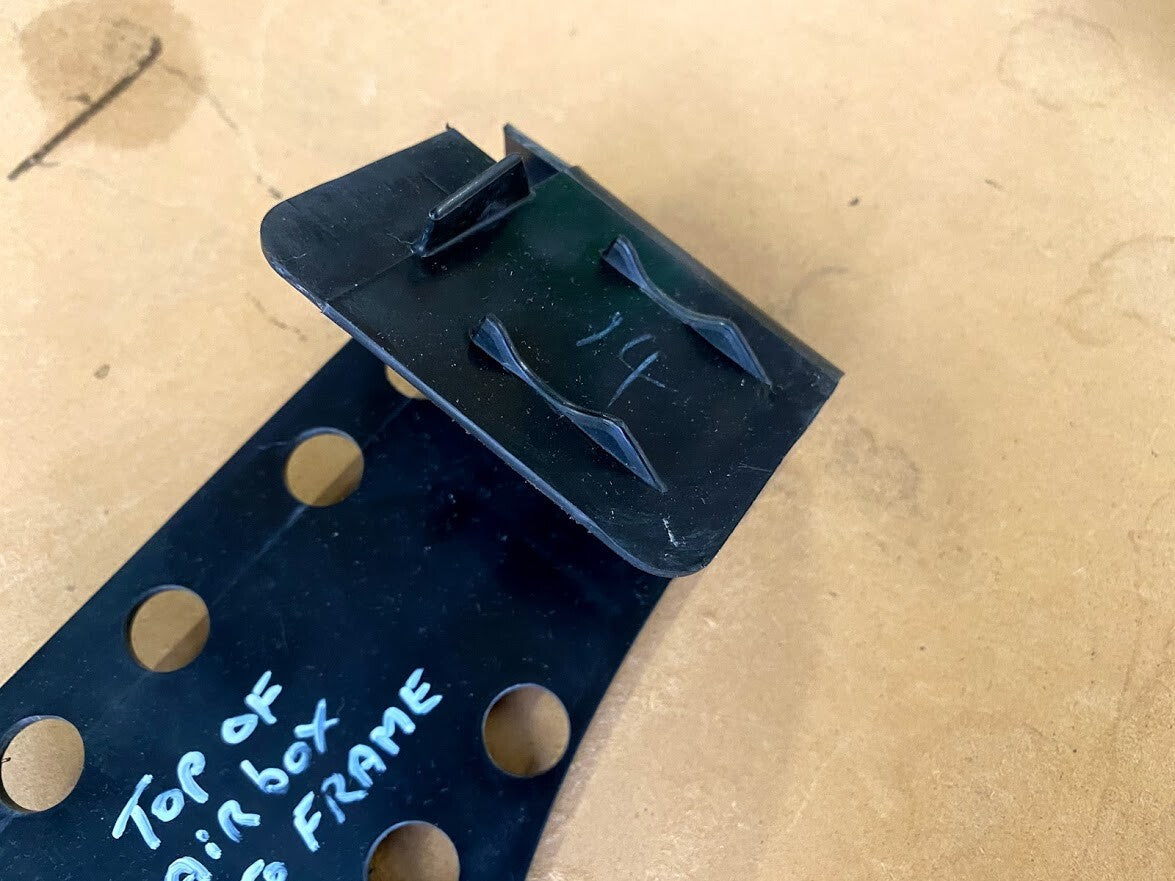 Top of Airbox Cover Kawasaki KLR 650 2016 