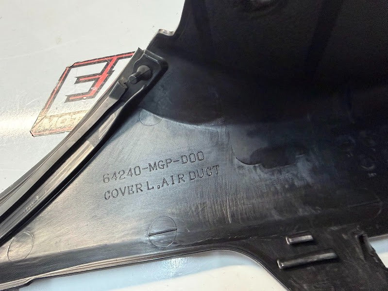 LH Air Intake Cover Honda CBR 1000 RR 2012-2016 OEM 64240-MGP-D00