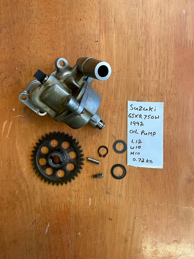 Oil Pump Suzuki GSXR 750 1992