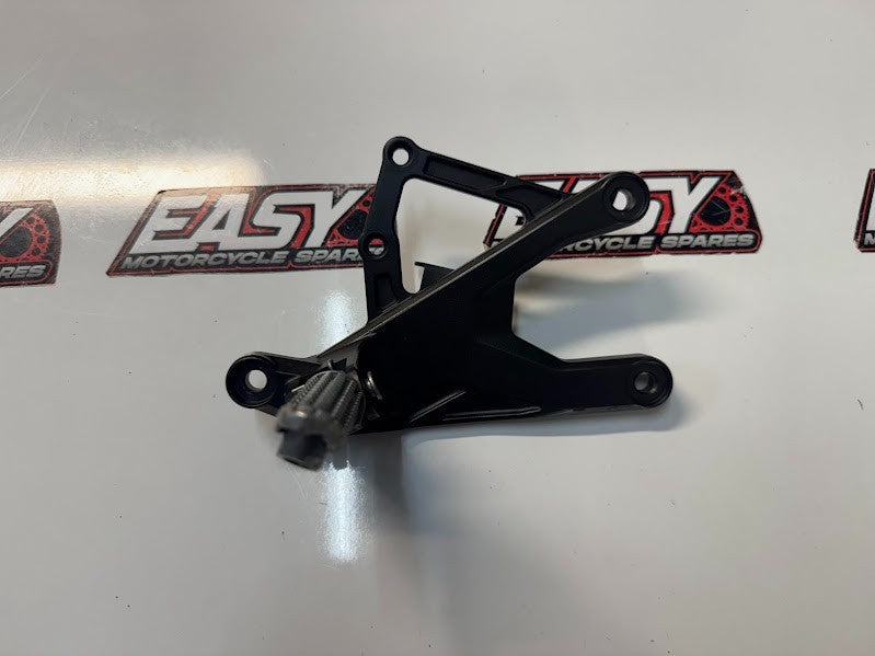 Yamaha YZF R1 2015-2025 RH Rider Foot Peg Bracket OEM Genuine 2CR-27443-00