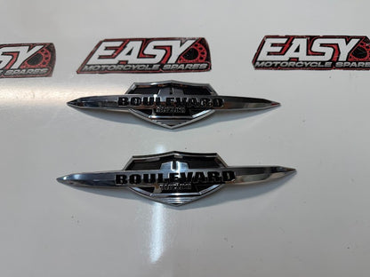 Tank Badges Emblem Suzuki Boulevard C109R VLR 1800 T 2008-2014 OEM 68111-22H00