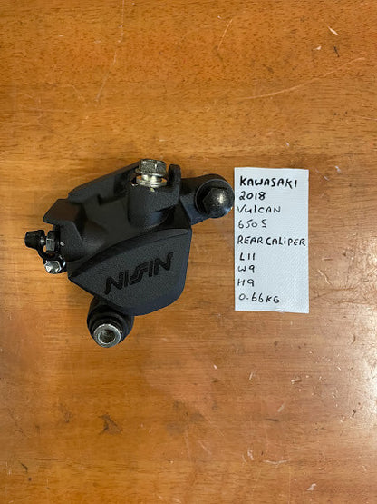 Kawasaki Vulcan S 650 2015-2025 Rear Brake Caliper OEM Genuine 43080-0156-DJ