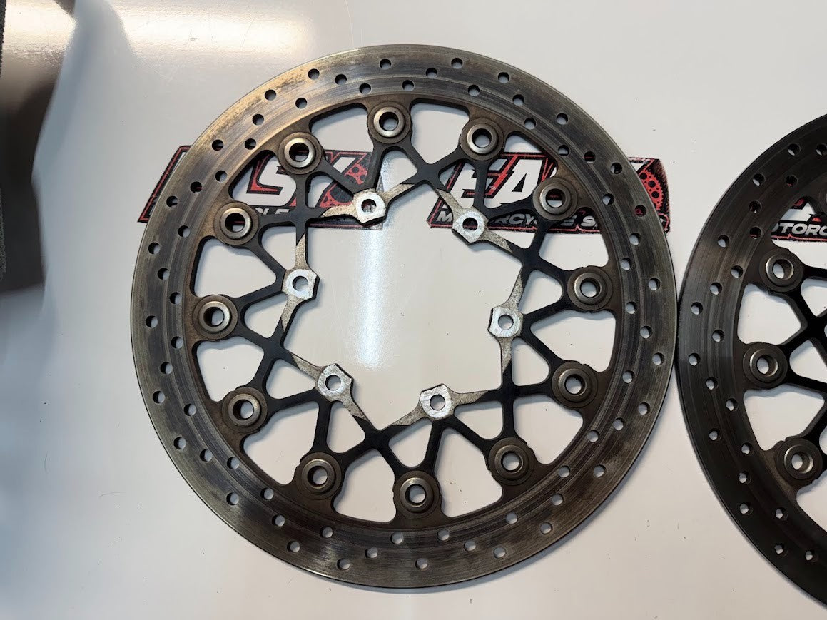 Front Brake Rotor Discs Suzuki GSXR 1000 2012-2016 OEM 59210-37H20