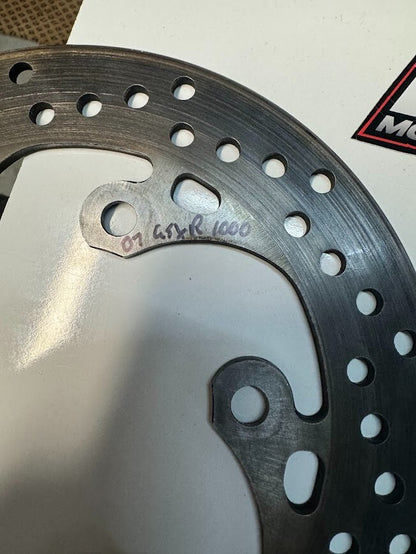 Rear Brake Rotor Suzuki GSXR 1000 03-16 2007 69211-18G00 4.70mm Thickness