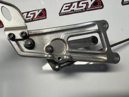 Aprilia RS4 125 4T 2011-2016 LH Foot Peg Assembly Rear Set OEM Genuine 899558