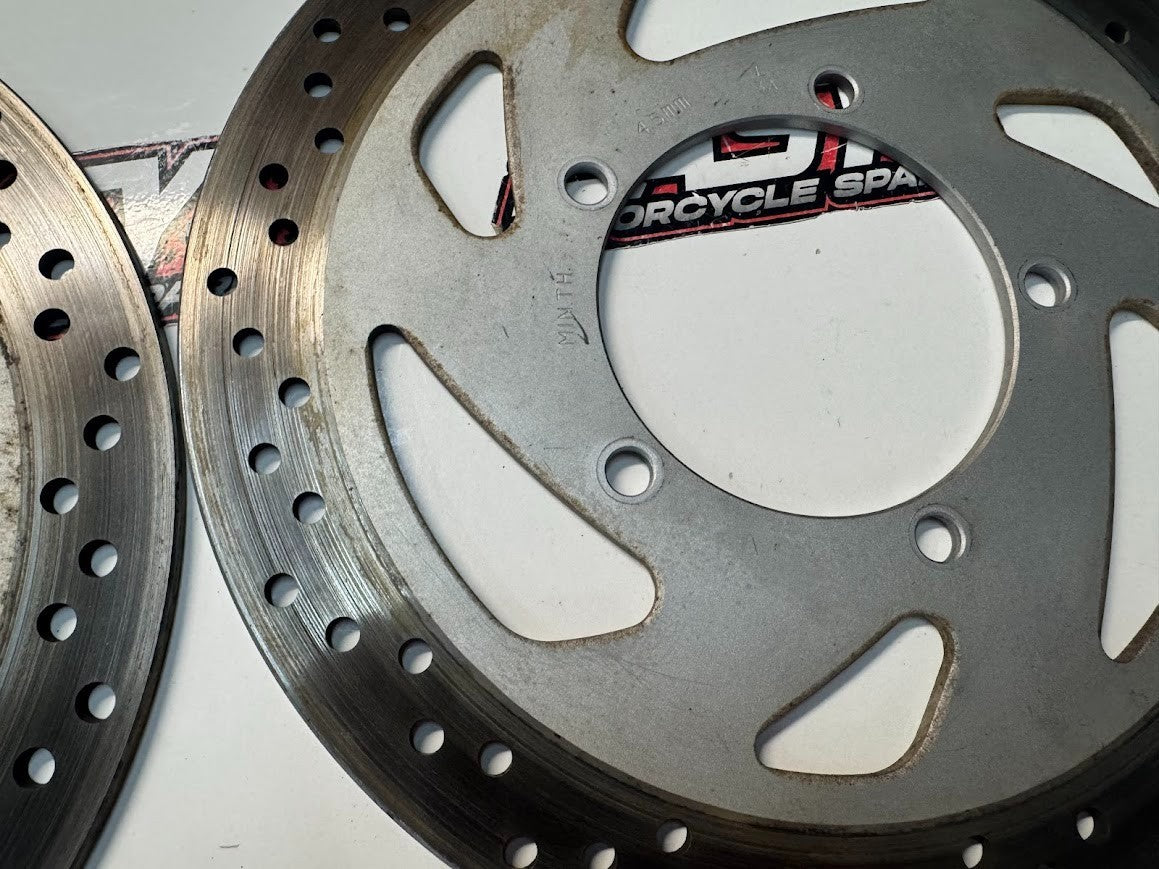 Suzuki VL 1500 Intruder 2002-2009 Front Brake Rotors OEM Genuine 59211-10F10
