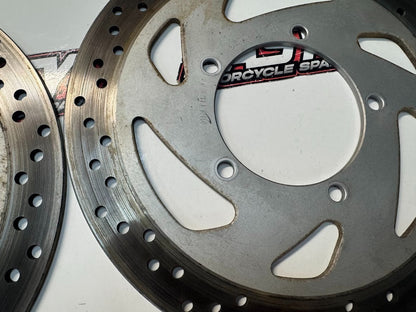 Suzuki VL 1500 Intruder 2002-2009 Front Brake Rotors OEM Genuine 59211-10F10