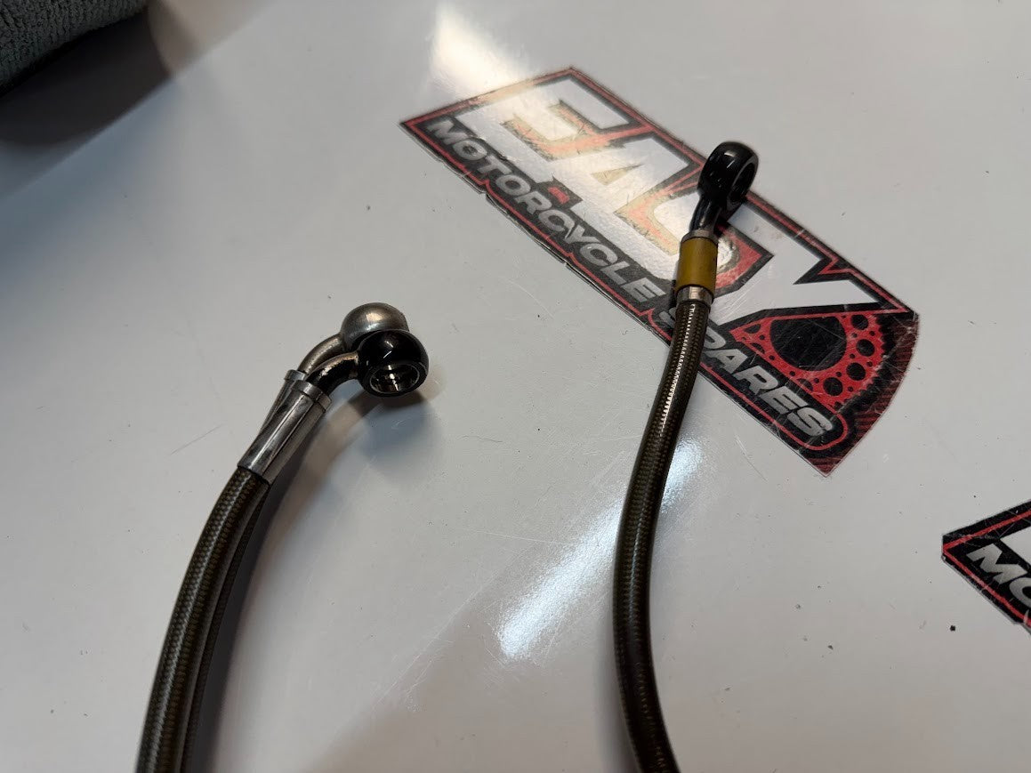 Braided Brake Lines Suzuki GSXR 1000 2007-2008