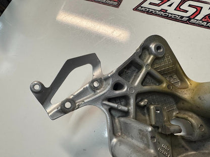 BMW F800 ST 2009 RH Foot Peg Bracket Rearset OEM Genuine 46717684320