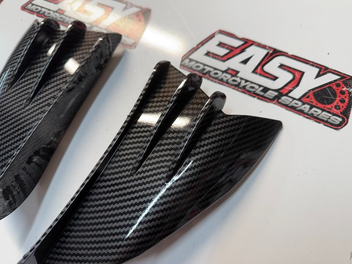 Carbon Style Fairing Winglets Suzuki GSXR 1000 2007-2008 Aftermarket