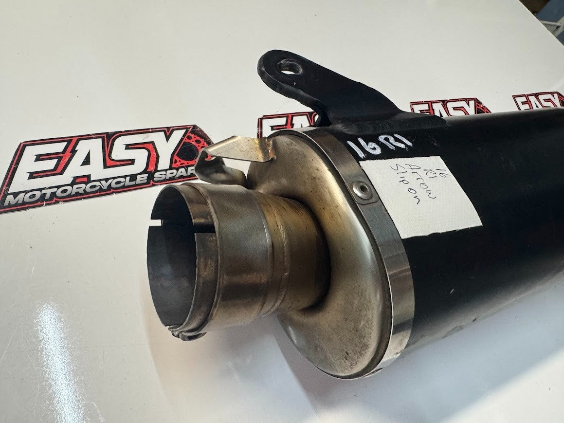 Yamaha YZF R1 2015-2017 Arrow Exhaust Slip On Muffler