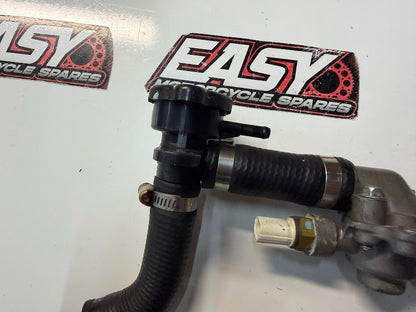 Thermostat Cap Housing Hose Assy Kawasaki Ninja 300 2013-2017 OEM 16160-0762