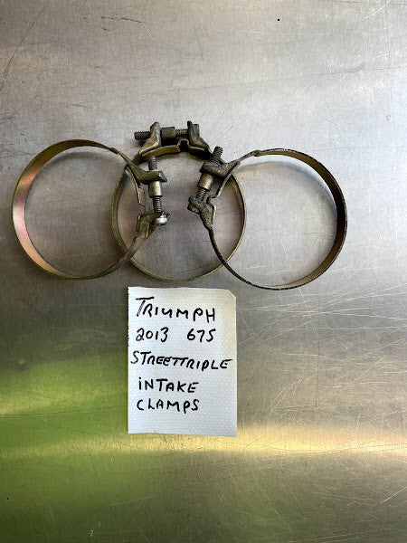 Intake Clamps Triumph Street Triple 675 2013