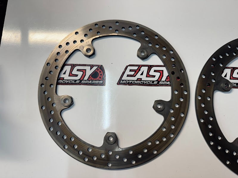 BMW F800 ST 2009 Front Brake Disc Rotors OEM Genuine 34117713156