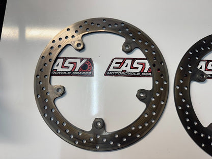 BMW F800 ST 2009 Front Brake Disc Rotors OEM Genuine 34117713156