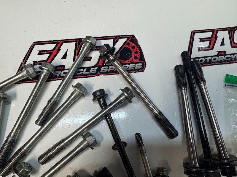 OEM Engine Assembly Bolts and Locators Suzuki GSXR 1000 07-08 2008