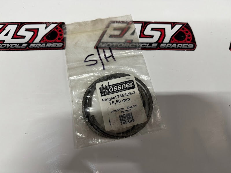 Used Wossner Ring Set 75.50mm Oversize Honda XL 250