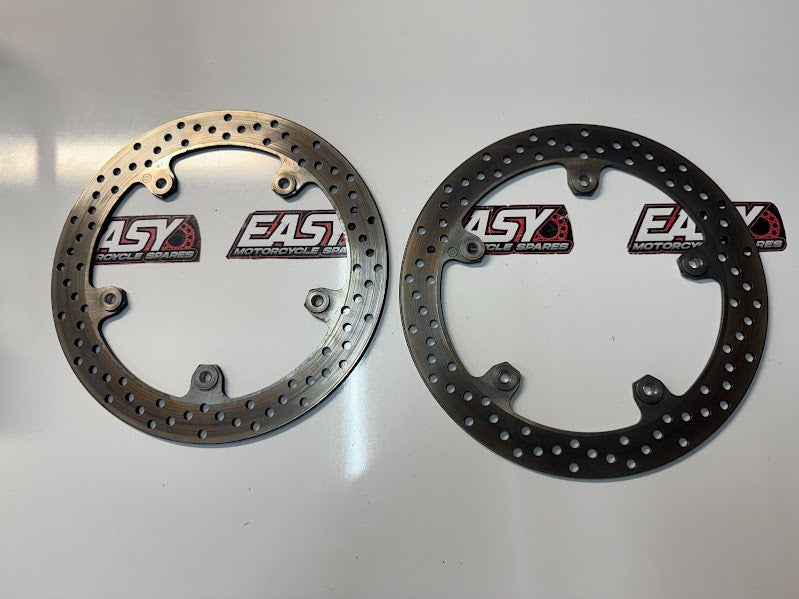 BMW F800 ST 2009 Front Brake Disc Rotors OEM Genuine 34117713156