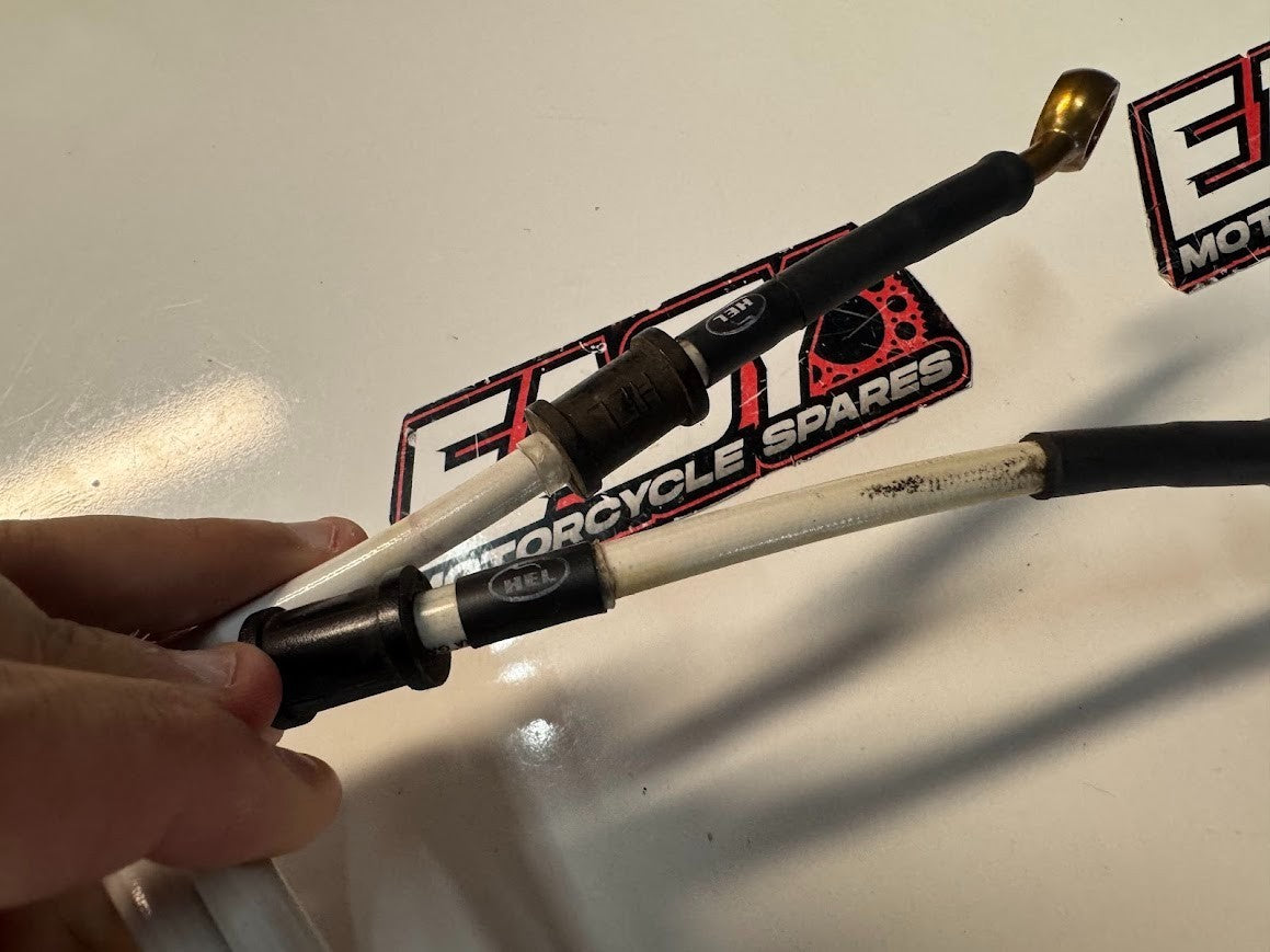 Suzuki VL 1500 Intruder 1998-2004 HEL Front Braided Brake Lines