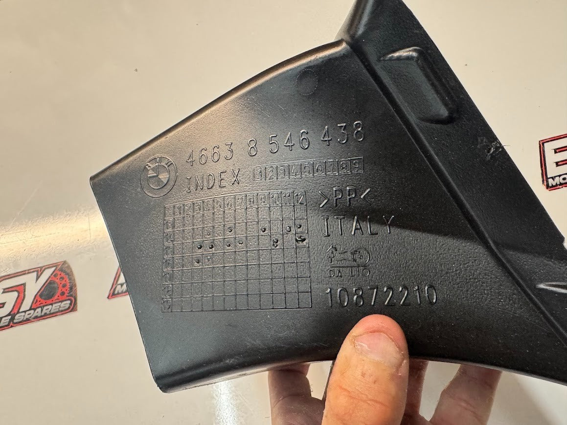 BMW S1000RR 2016 Front Air Intake Duct OEM Genuine K46 46638546438