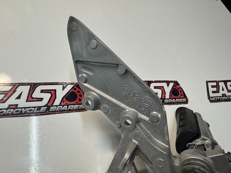 Honda CBR 300R 2014-2018 RH Rider Foot Peg & Bracket OEM Genuine 50600-KYJ-900