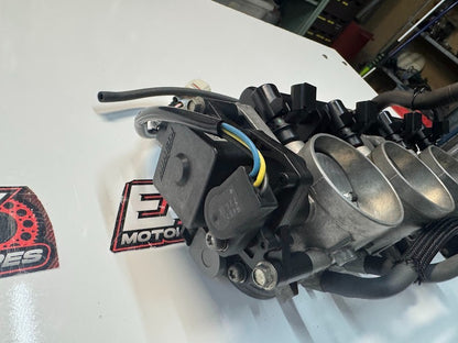 Suzuki GSXR 1000 2007-2008 Throttle Bodies Injectors TPS OEM Genuine 13406-21H02