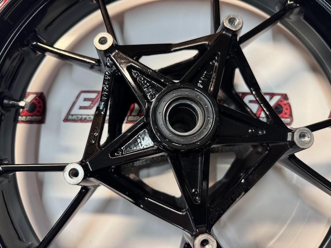 BMW S1000RR 2016 Wheel Set Complete Cast OEM Genuine K46