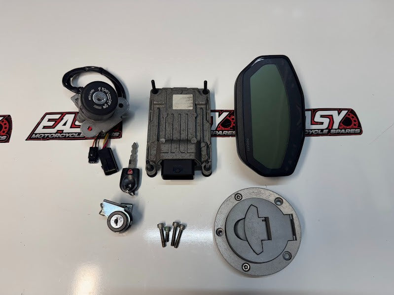 Ducati Monster 659 LAMS 2017-2021 ECU Dash Ignition Lockset OEM 65240231A