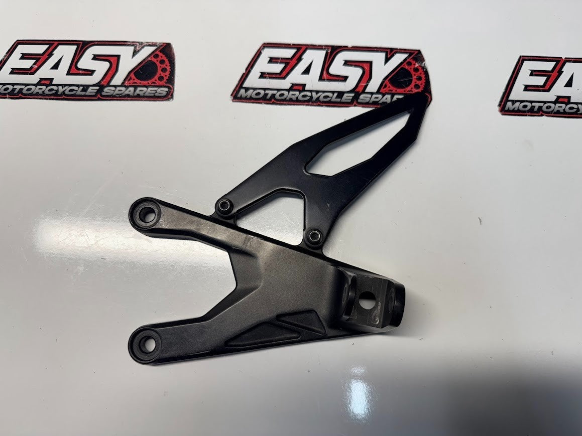 Yamaha YZF R1 2015-2025 LH Riders Peg Bracket Rear Set OEM Genuine 2CR-27442-00